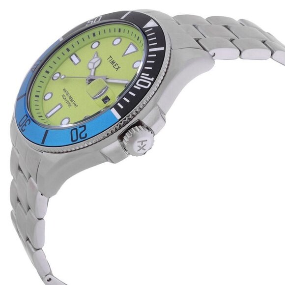 NWT Timex Fashion Men\'s Quartz Low Lead Brass Authentic Watch